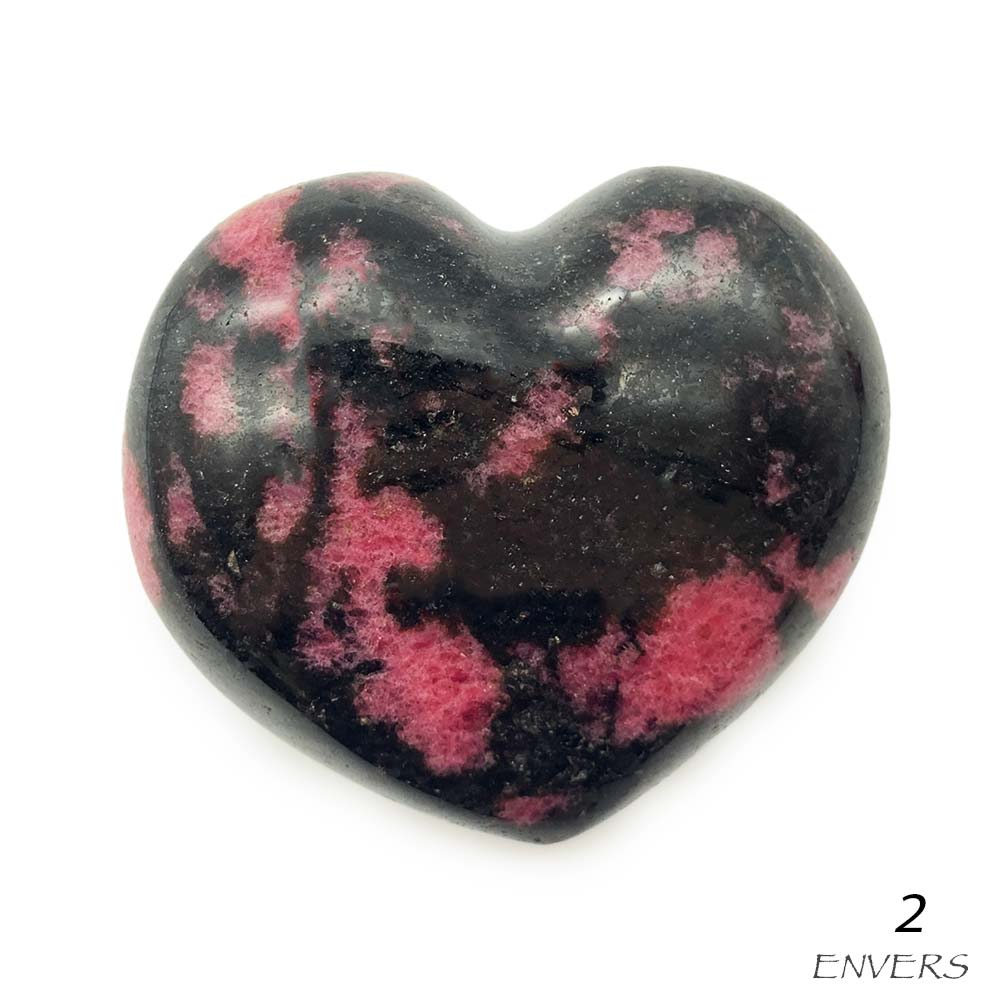 Coeur en Rhodonite