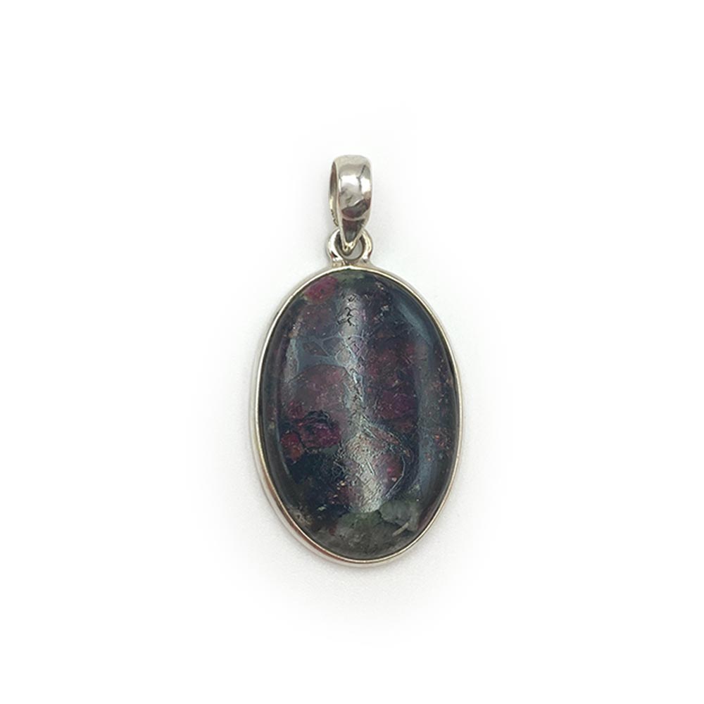 Pendentif Eudialyte & Argent Massif 925/1000