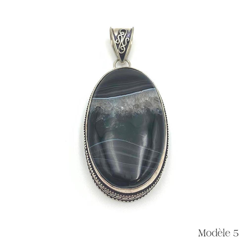 Pendentif Agate – Beauté Naturelle et Apaisement
