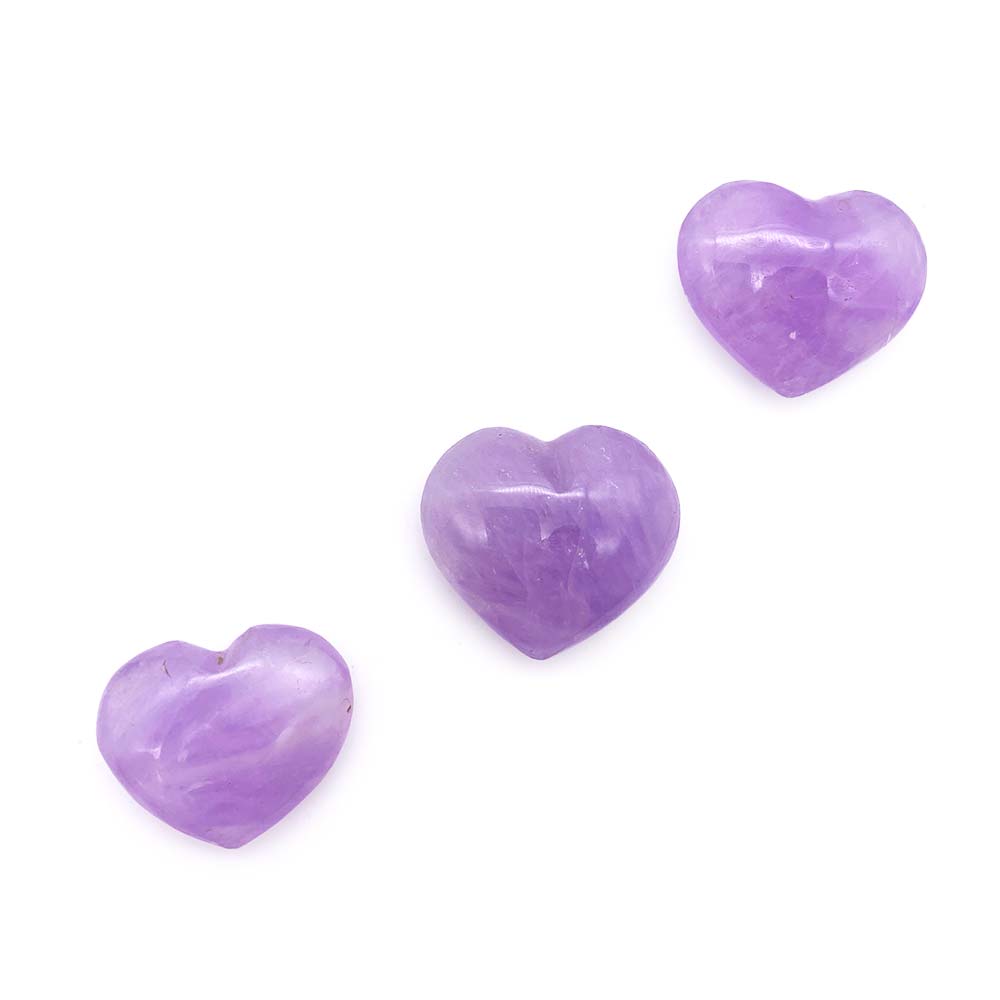 Coeur en Améthyste
