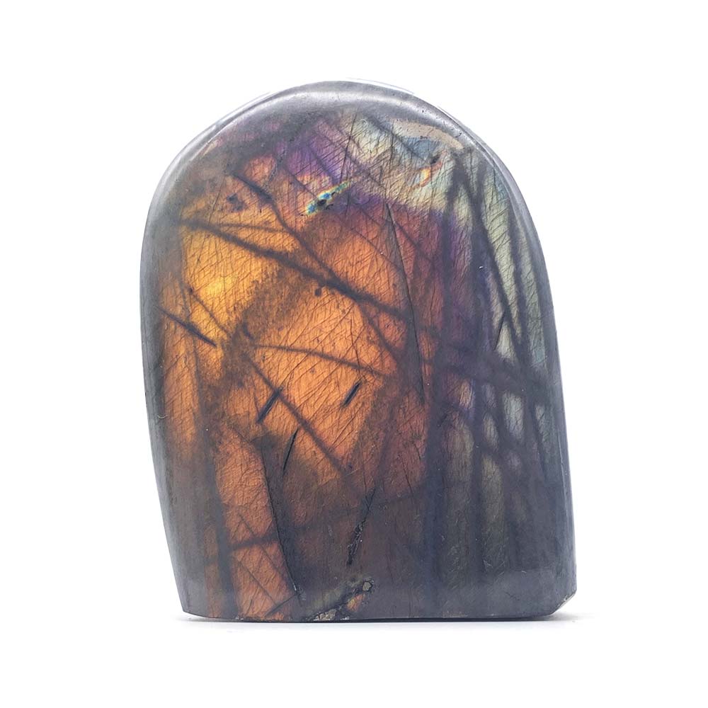 Labradorite Arc-en-Ciel Forme Libre - 7 cm