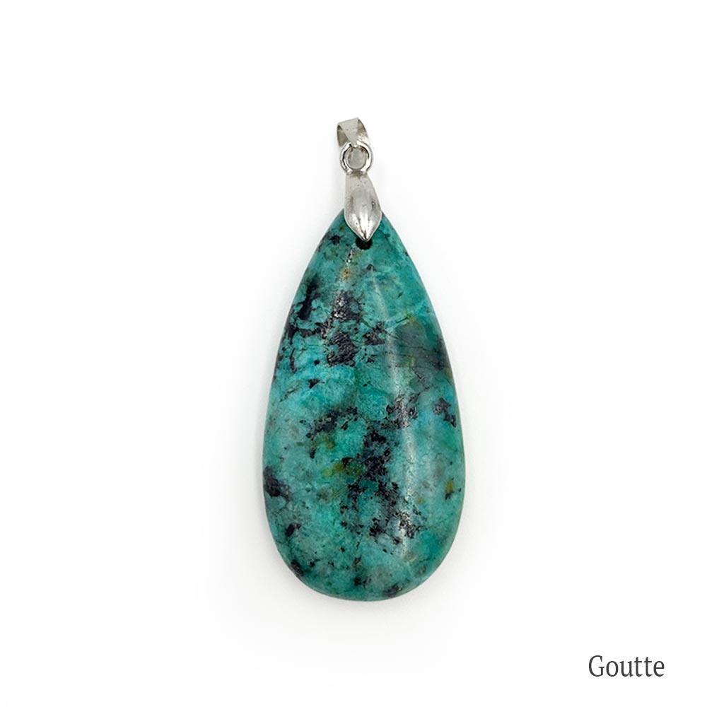 Pendentif Turquoise Africaine