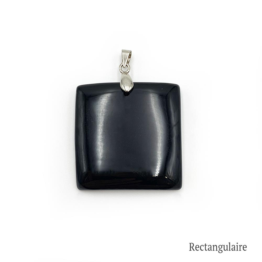 Pendentif Obsidienne Noire
