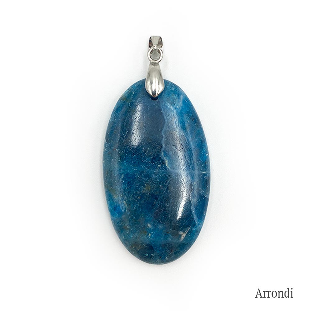 Pendentif Apatite Bleue