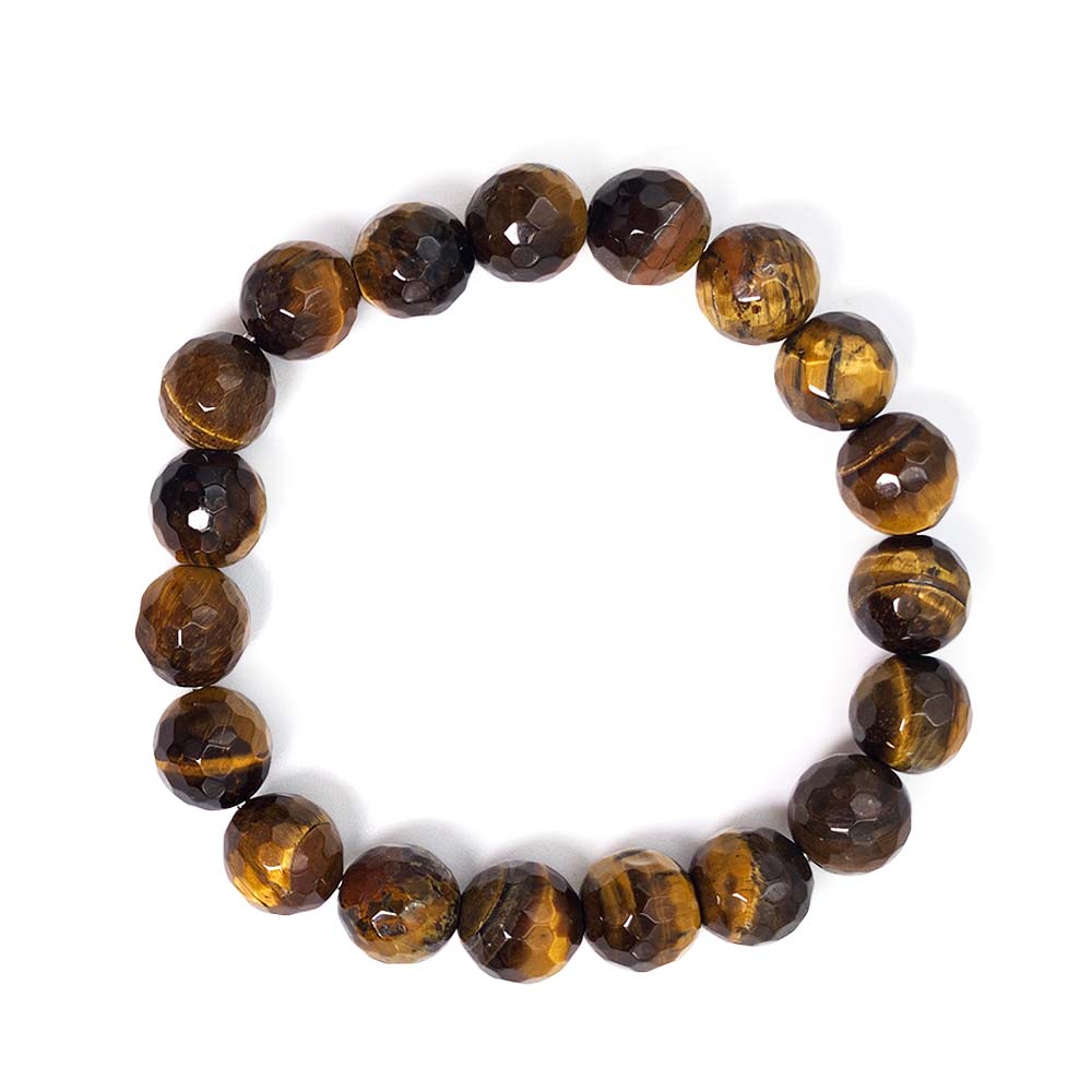 Bracelet Oeil de Tigre Facetté