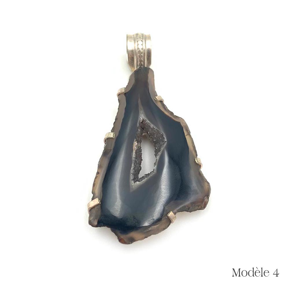 Pendentif Agate – Beauté Naturelle et Apaisement