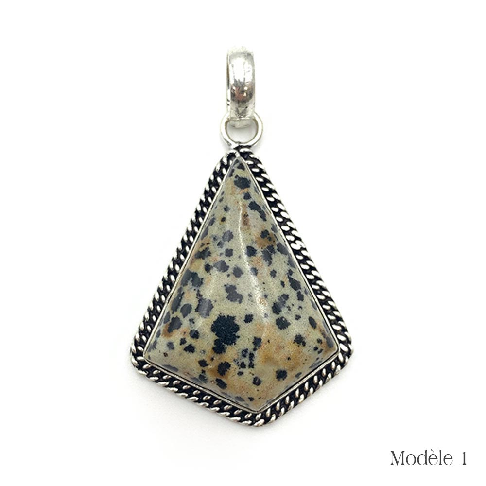 Pendentif Jaspe – Harmonie et Stabilité