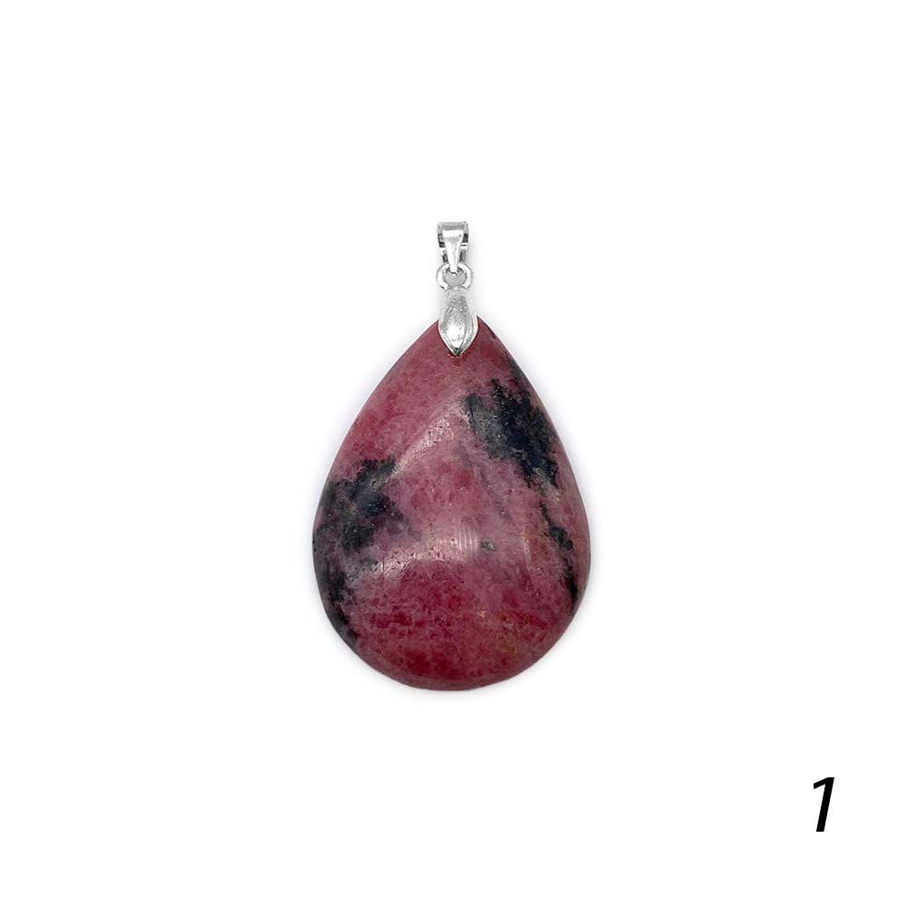 Pendentif Rhodonite