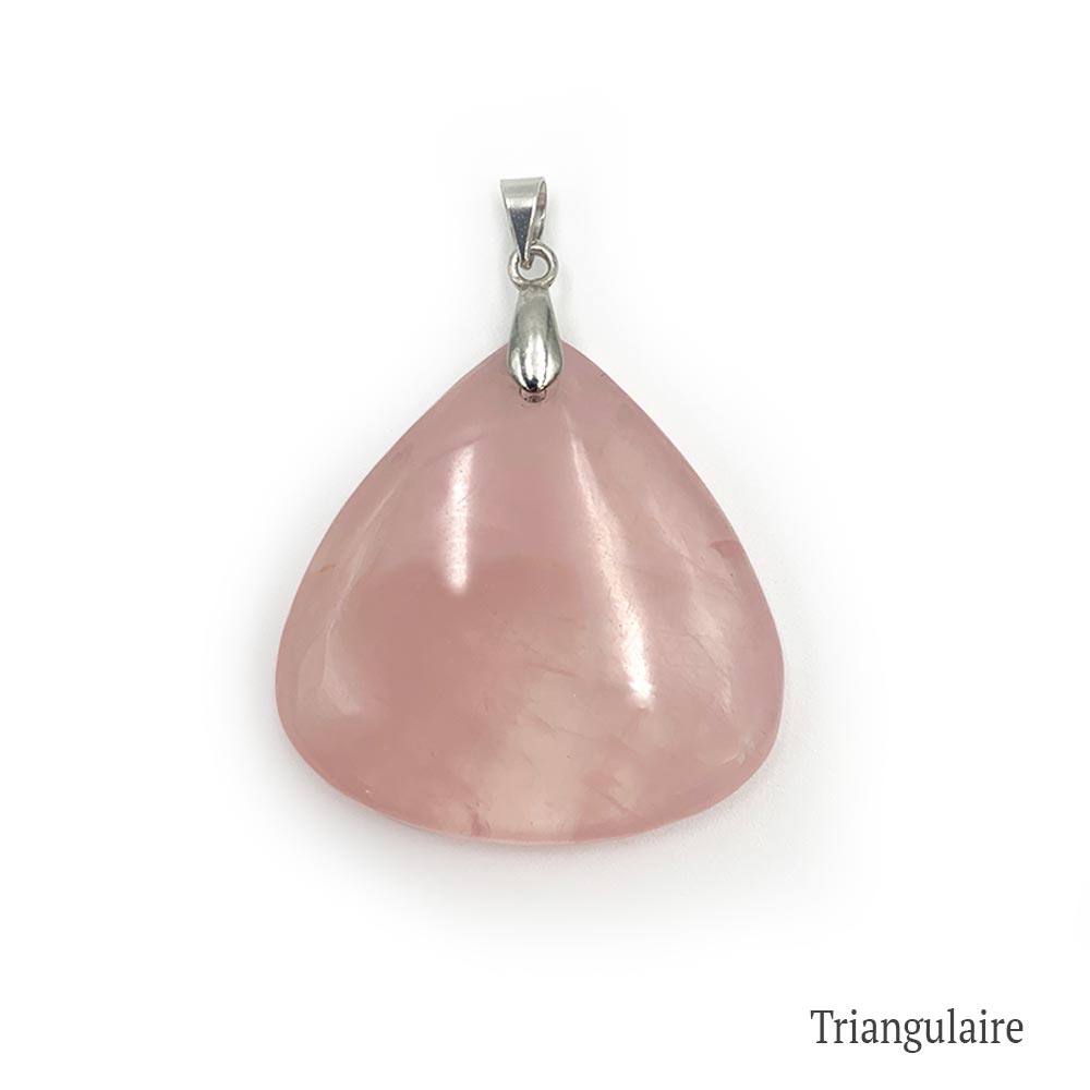 Pendentif Quartz rose