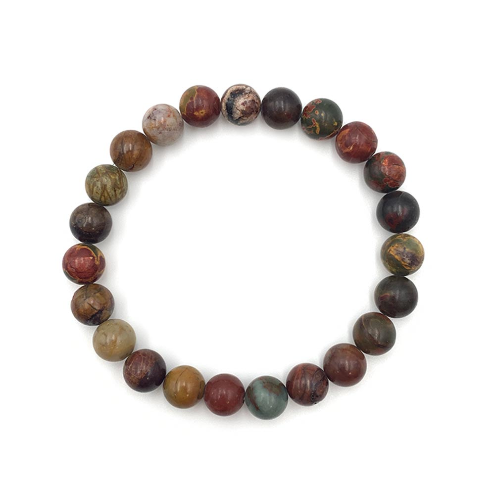 Bracelet Jaspe Polychrome