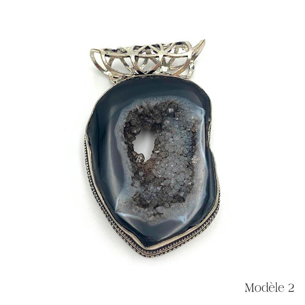 Pendentif Agate – Beauté Naturelle et Apaisement