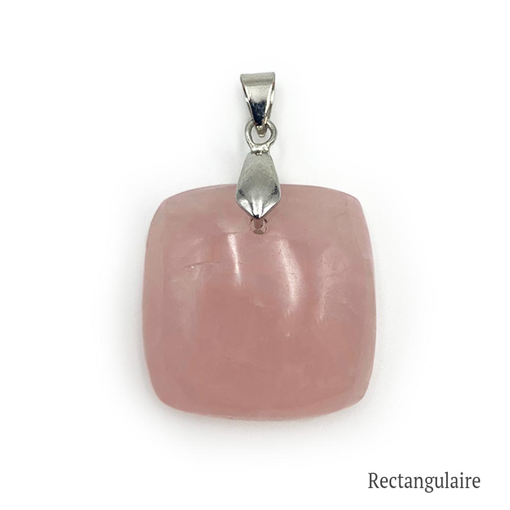 Pendentif Quartz rose