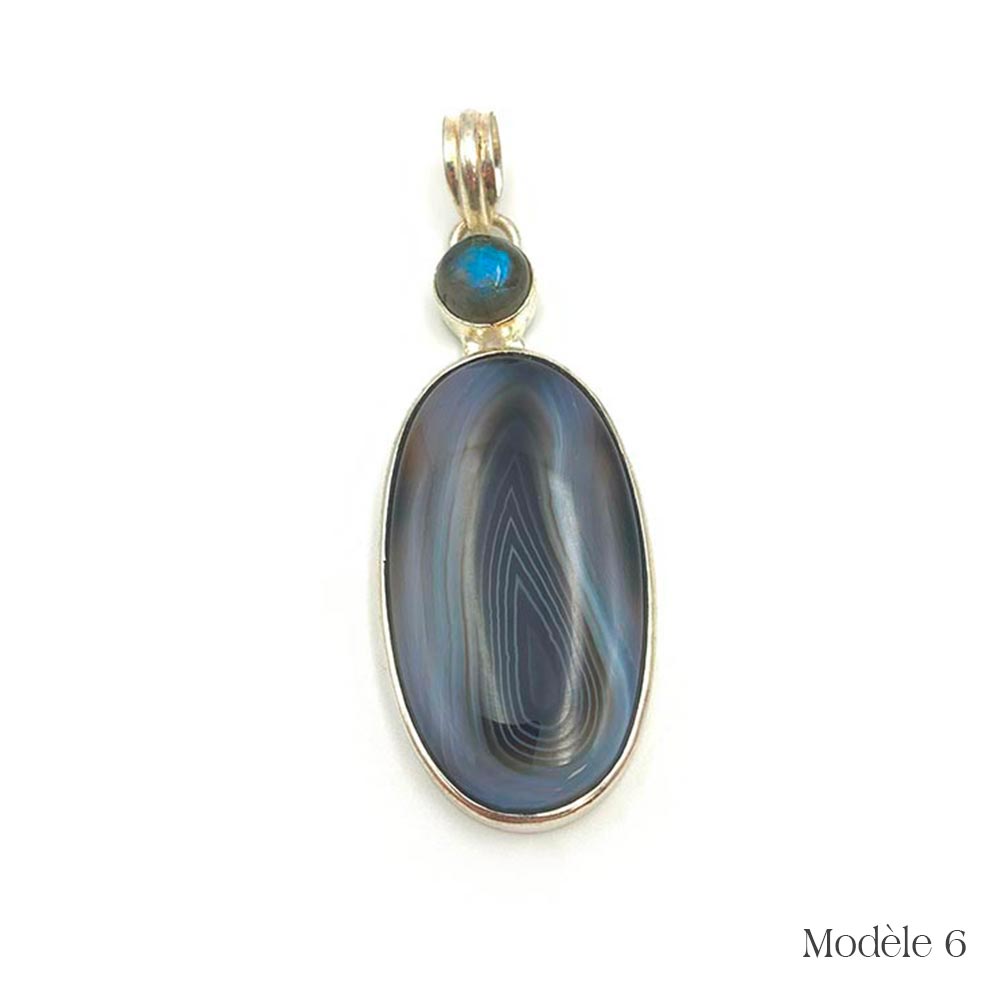 Pendentif Agate – Beauté Naturelle et Apaisement