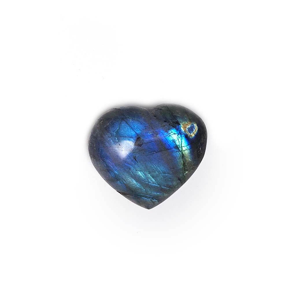 Coeur en Labradorite