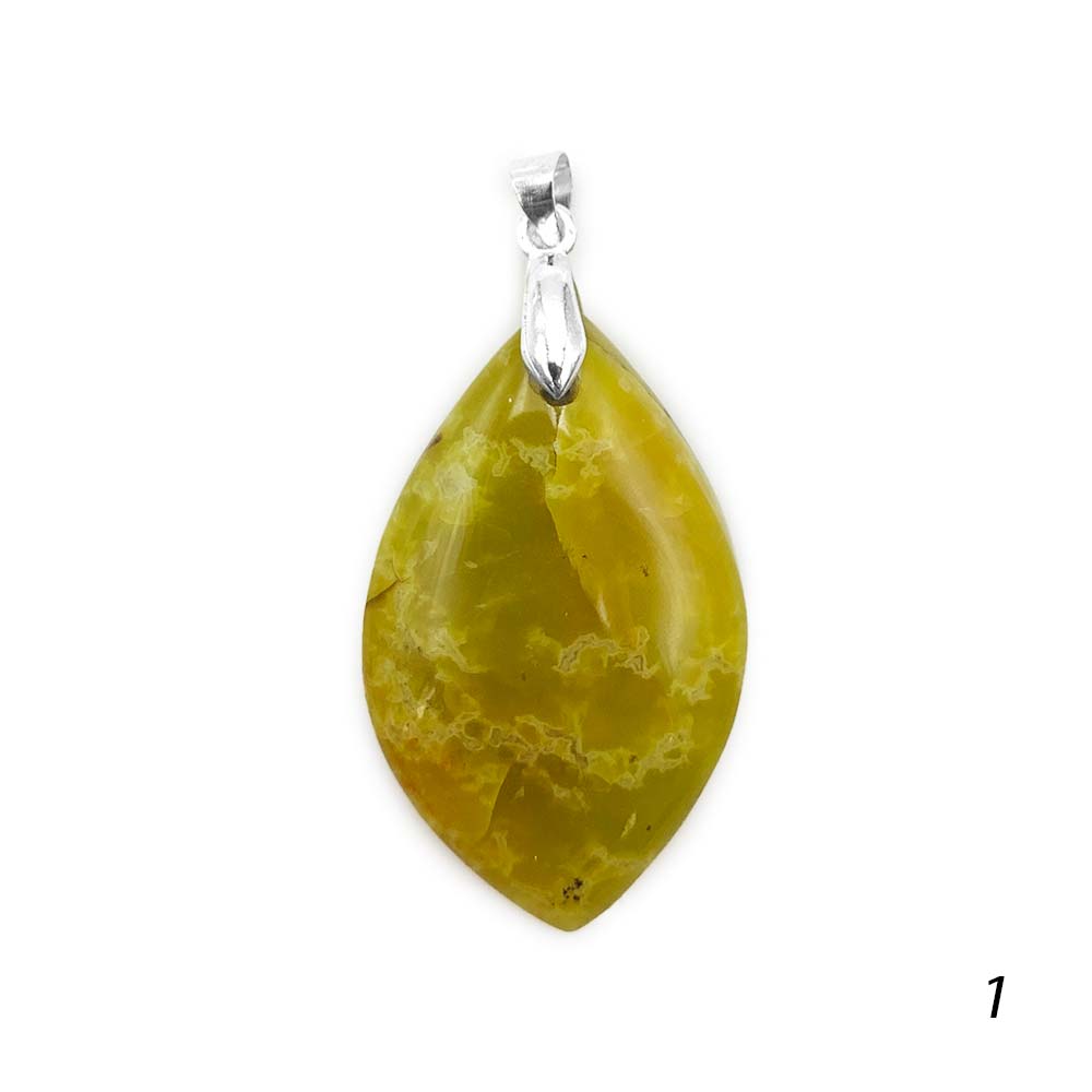 Pendentif Opale Verte