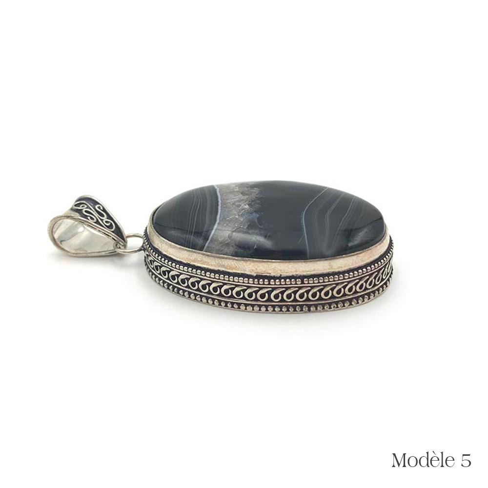 Pendentif Agate – Beauté Naturelle et Apaisement