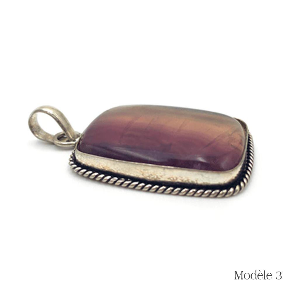 Pendentifs fluorite – Clarté mentale et concentration