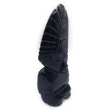 Sculpture Totem Aztèque - Obsidienne Dorée - 16 cm