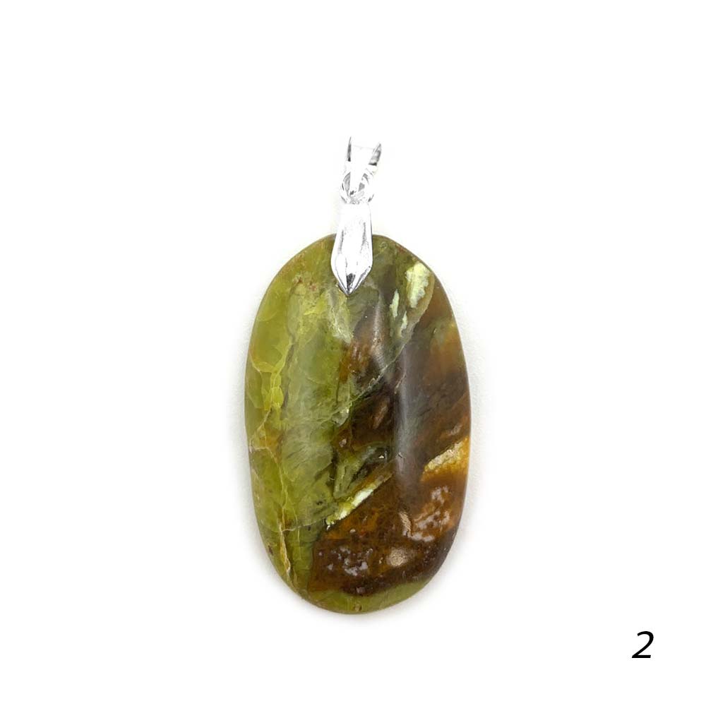 Pendentif Opale Verte