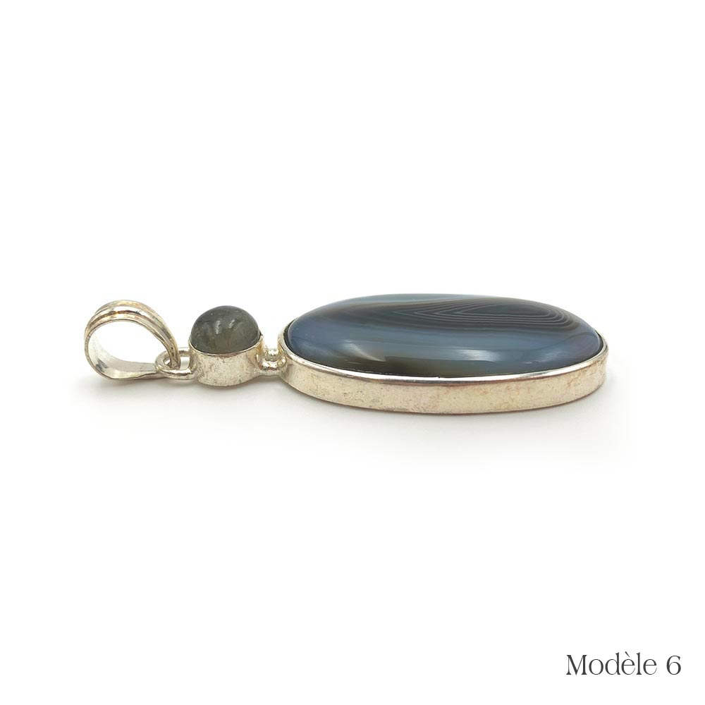 Pendentif Agate – Beauté Naturelle et Apaisement