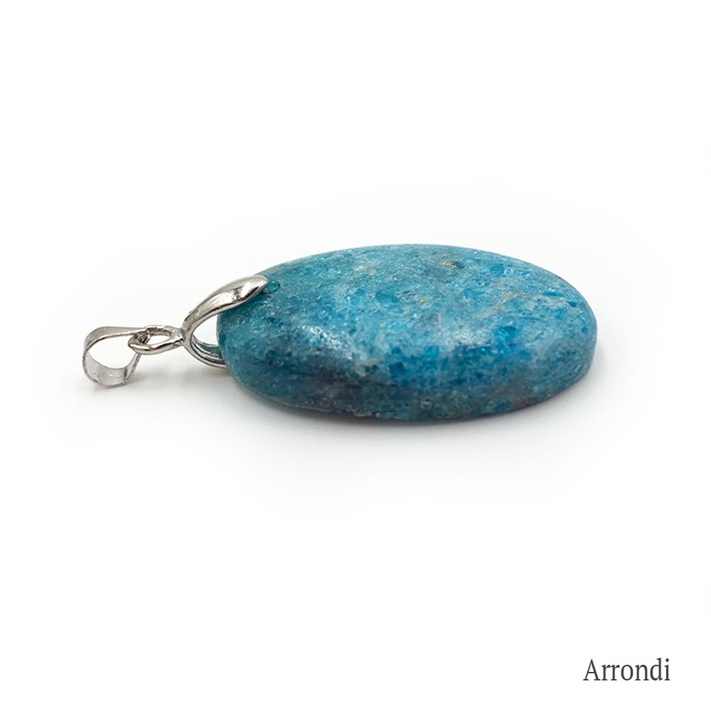 Pendentif Apatite Bleue