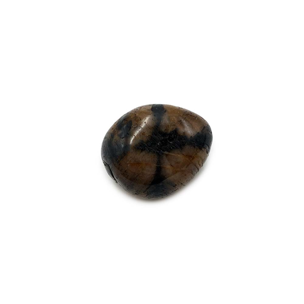 Chiastolite - Pierre Roulée