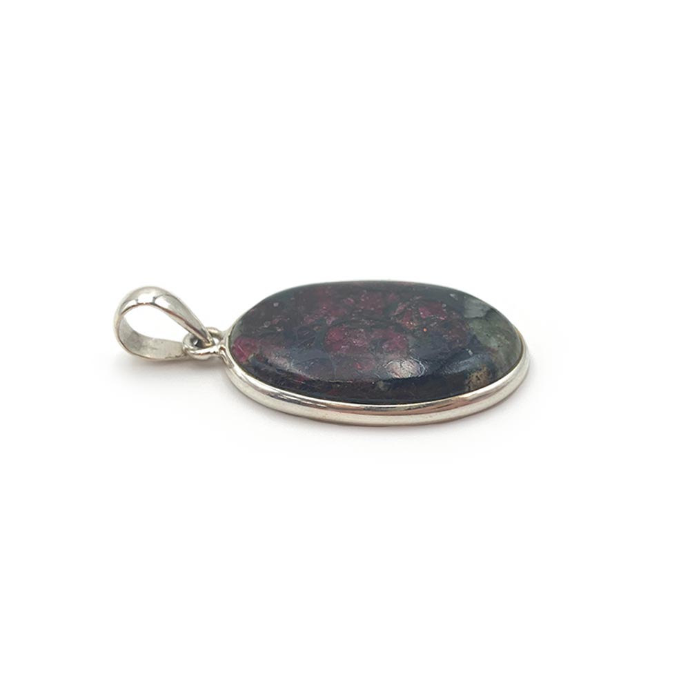 Pendentif Eudialyte & Argent Massif 925/1000