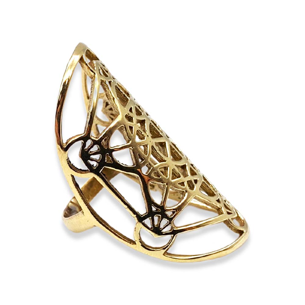 Bague Metatron en Laiton