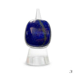 Bague Argent Massif Réglable en Lapis Lazuli