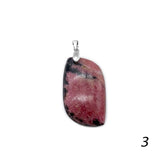 Pendentif Rhodonite