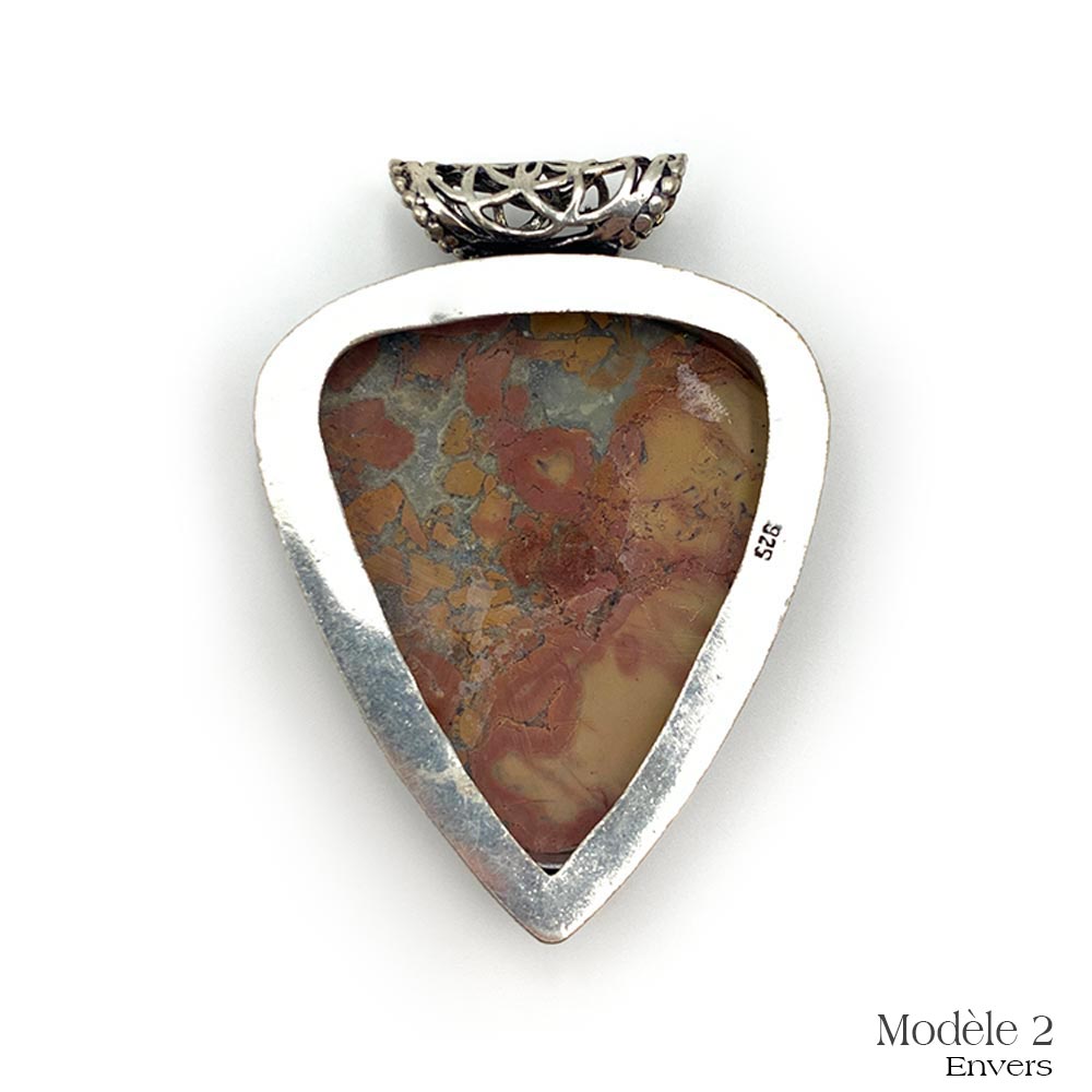Pendentif Jaspe – Harmonie et Stabilité