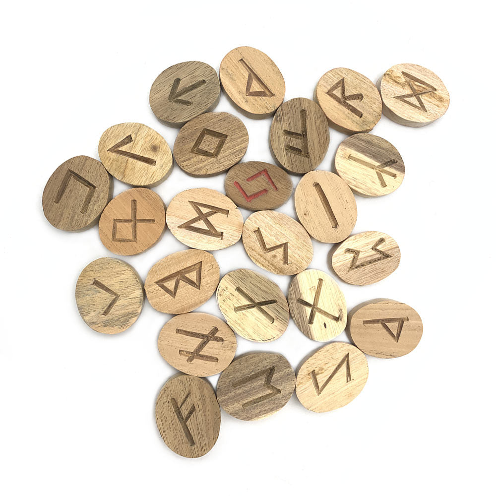 Set de Runes en Bois