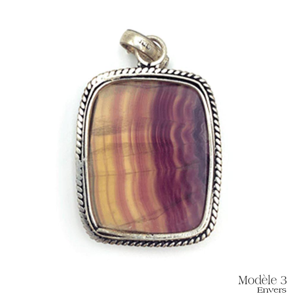 Pendentifs fluorite – Clarté mentale et concentration