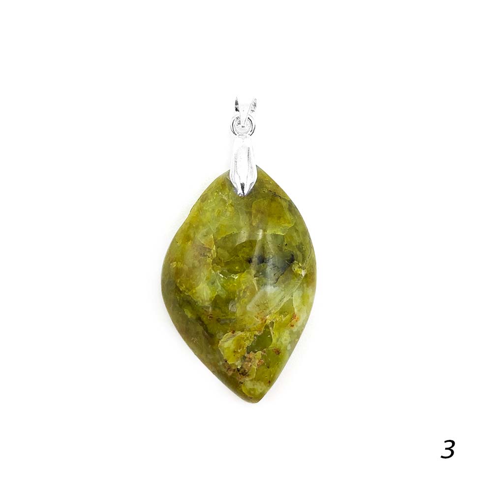 Pendentif Opale Verte