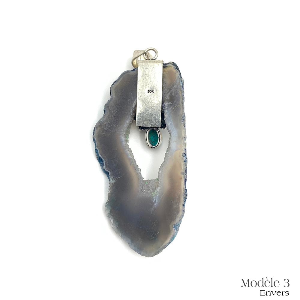 Pendentif Agate – Beauté Naturelle et Apaisement