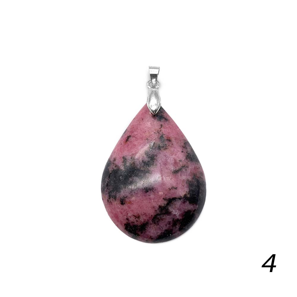 Pendentif Rhodonite
