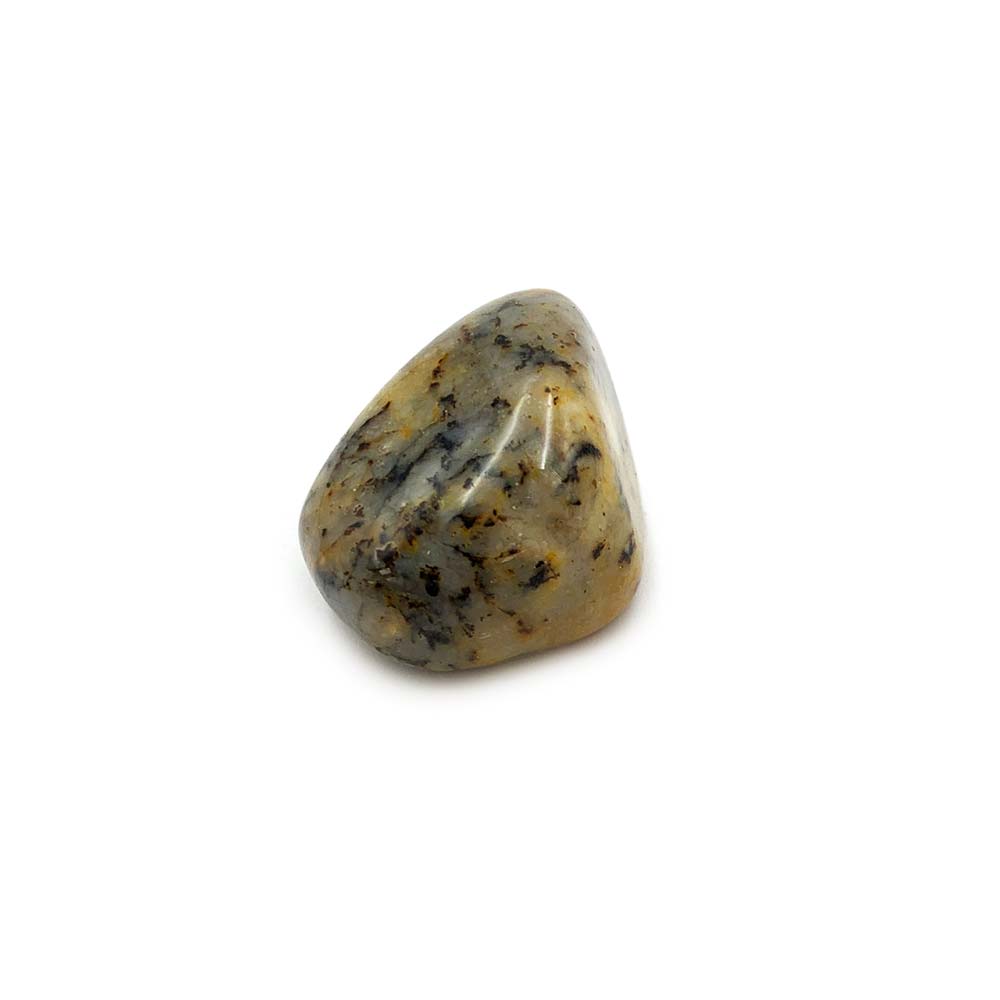 Agate Dendritique - Pierre Roulée