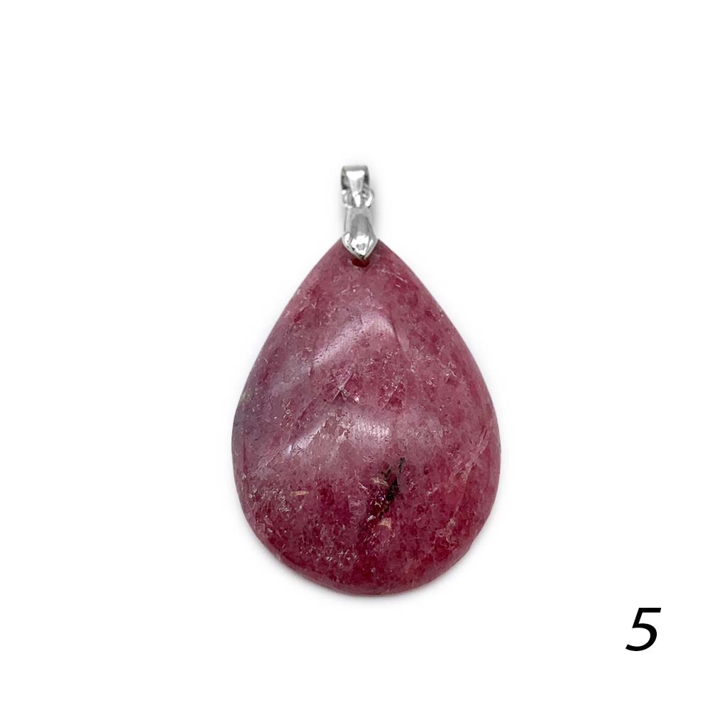 Pendentif Rhodonite