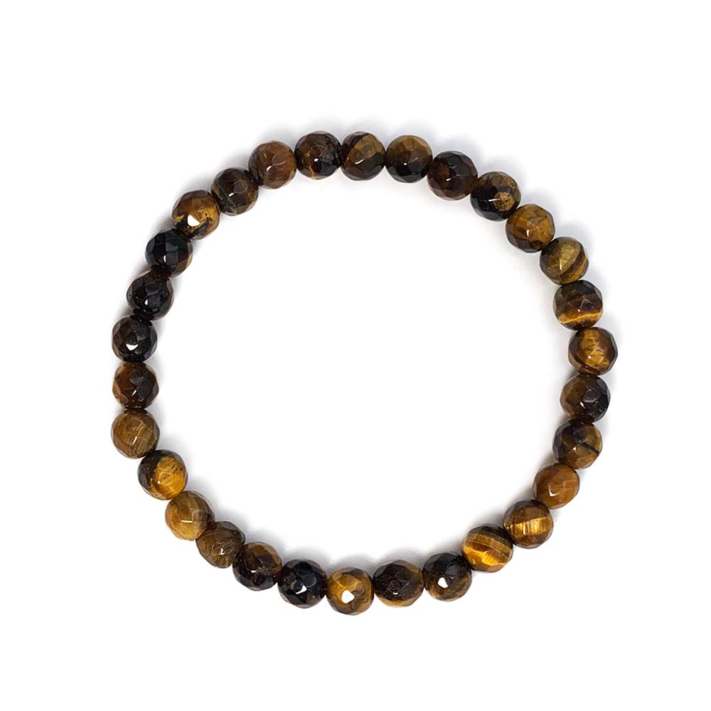 Bracelet Oeil de Tigre Facetté
