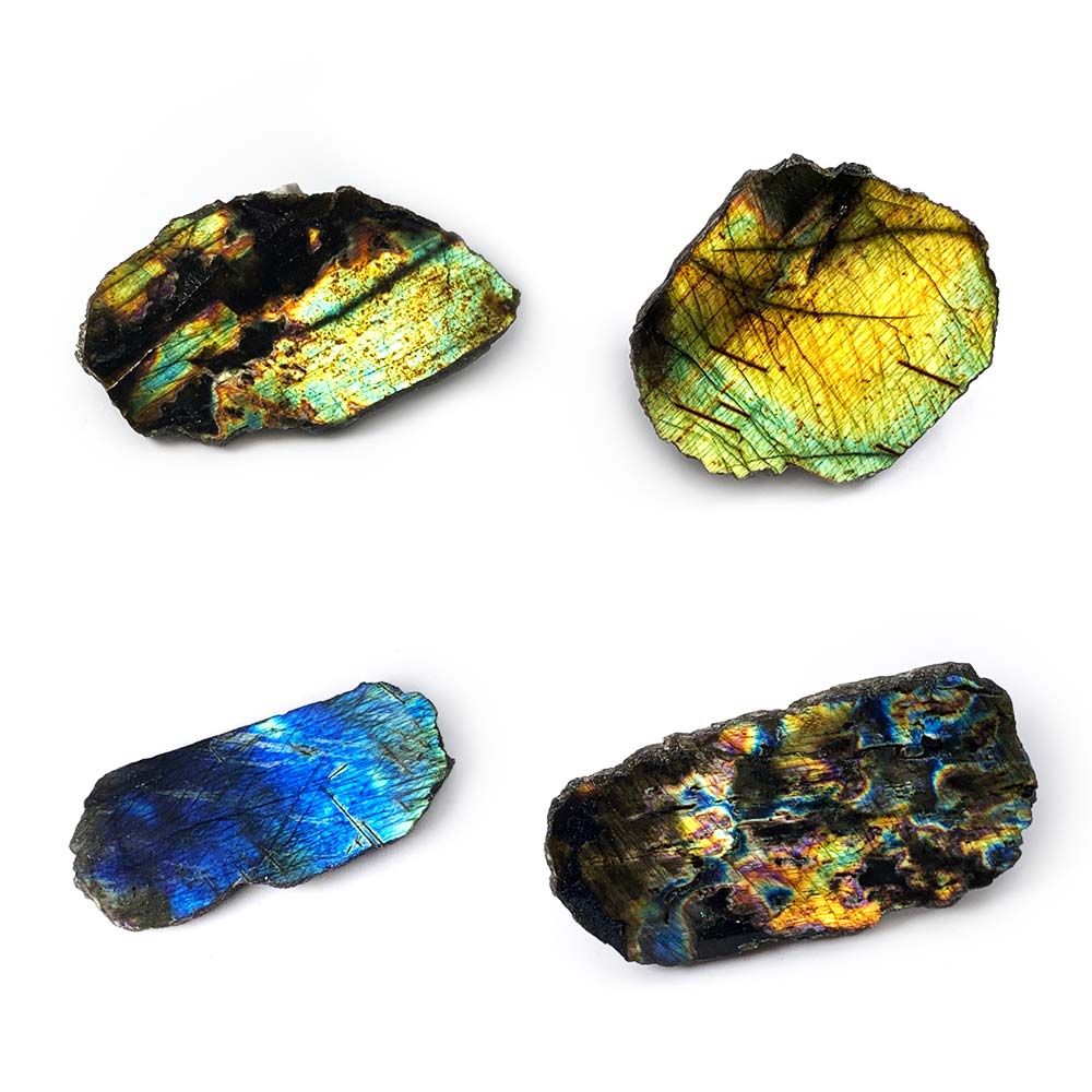 Plaque de Labradorite Spectrolite polie