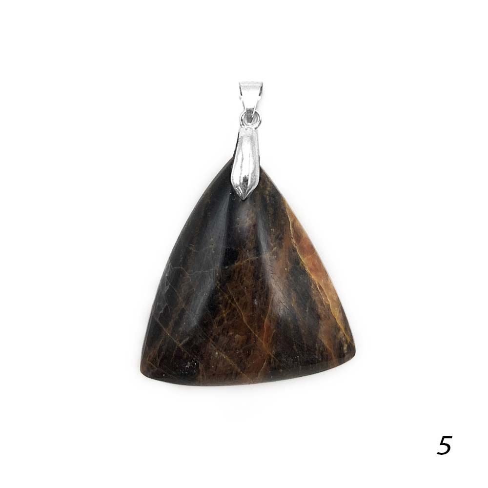 Pendentif Pierre de Lune Noire