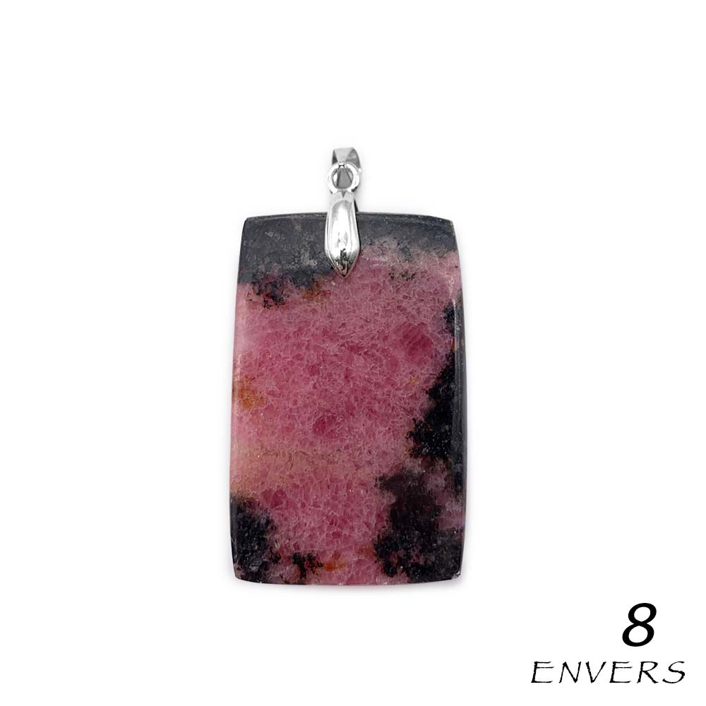 Pendentif Rhodonite