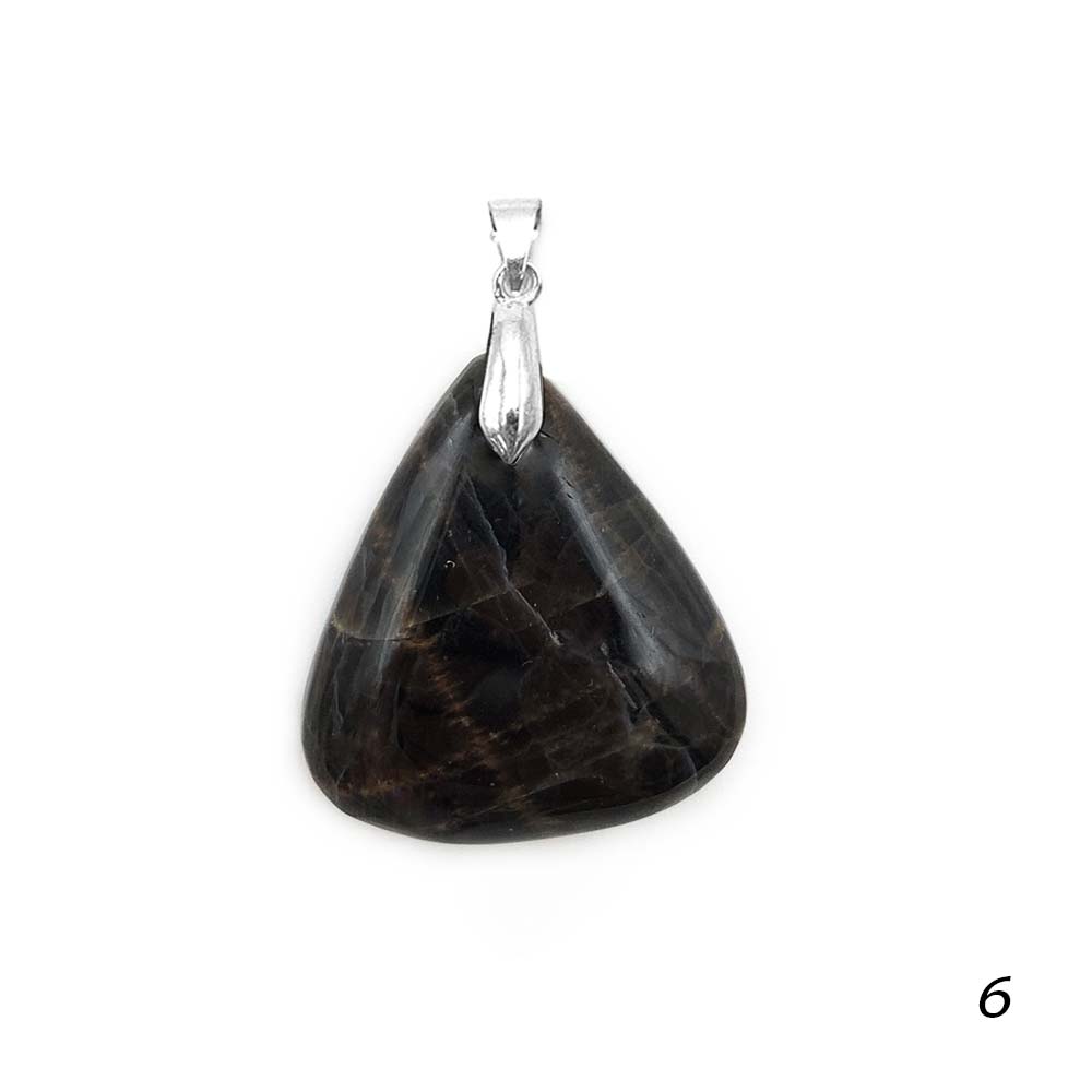 Pendentif Pierre de Lune Noire
