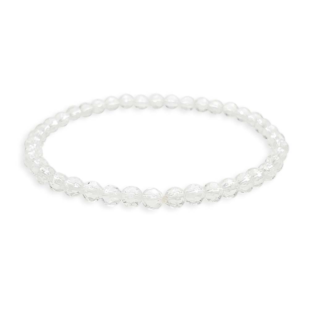 Bracelet Cristal de Roche Facetté