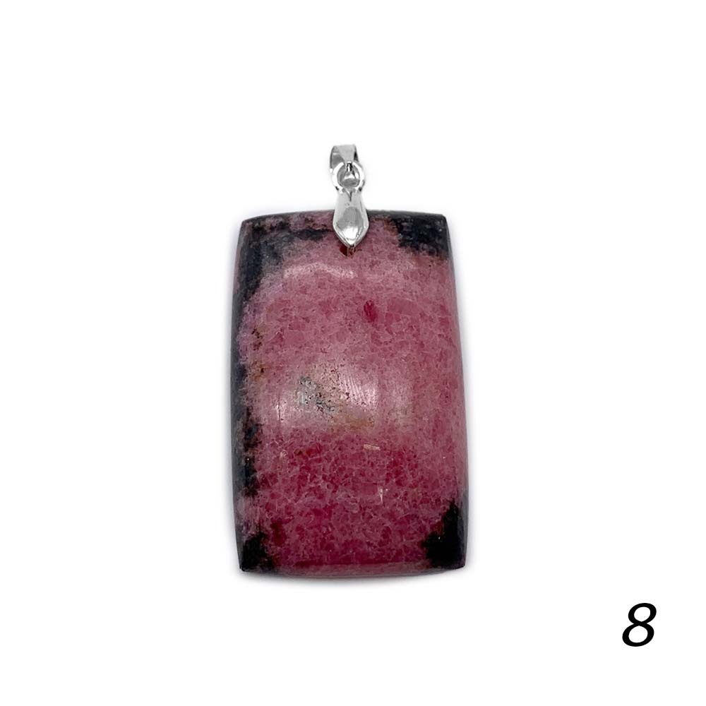Pendentif Rhodonite