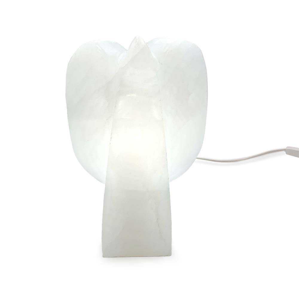 Lampe Ange en Sélénite - 20 cm