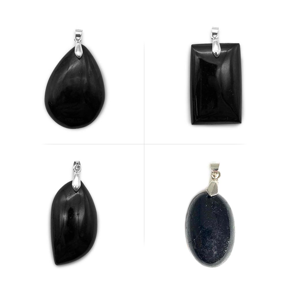 Pendentif Tourmaline Noire