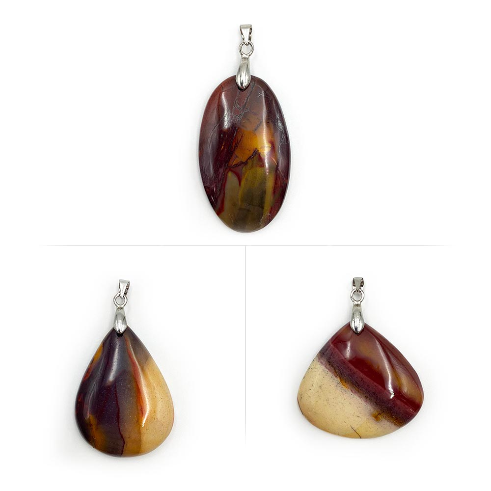 Pendentif Jaspe Mokaite