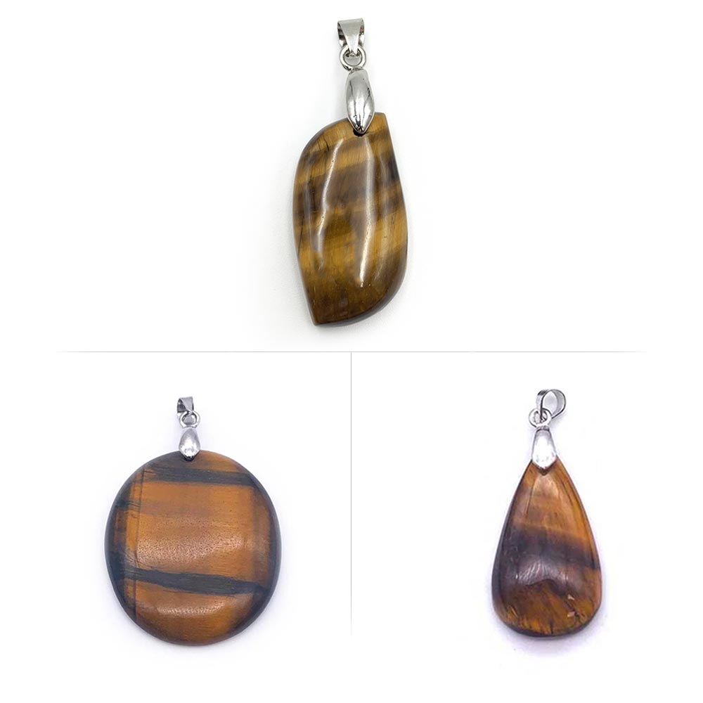 Pendentif Oeil de Tigre