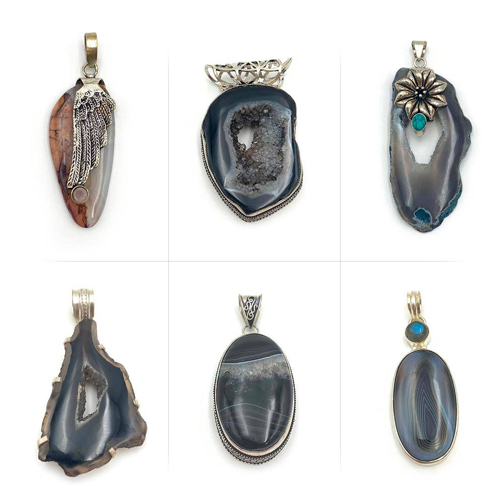 Pendentif Agate – Beauté Naturelle et Apaisement
